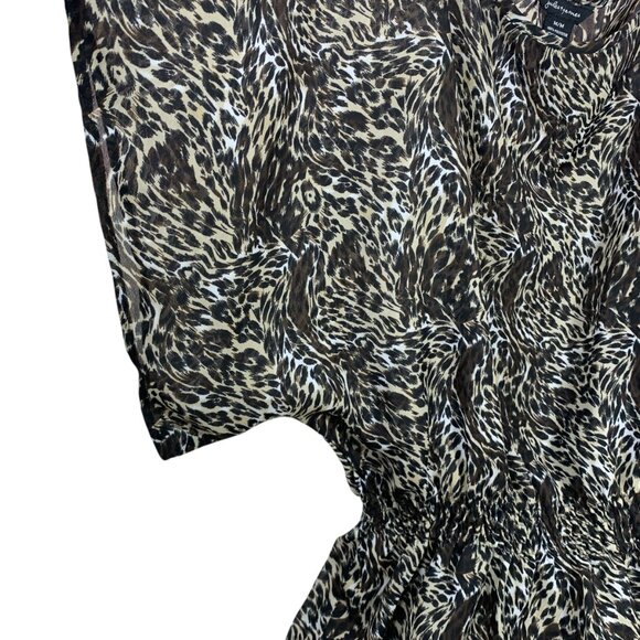 boho print loose fitting top  for women size medium JULES & JAMES - Picture 4 of 12